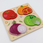 3D Wooden Toddler Matching Puzzles